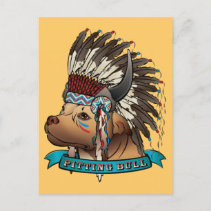 Pitting Bull Postcard