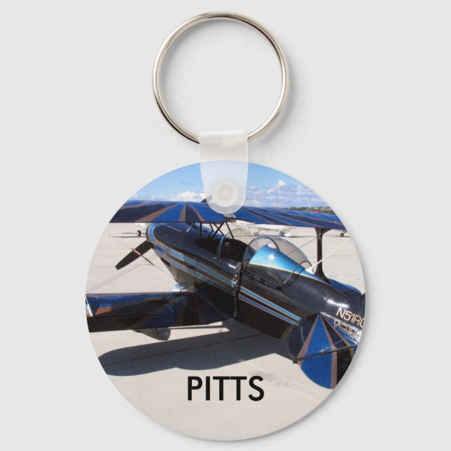 Pitts Special Blue, PITTS Keychain (Front)