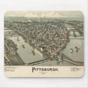 Pittsburgh 1902 mouse pad