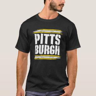 Pittsburgh Black And Yellow Pennsylvania T-Shirt