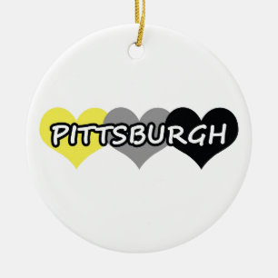 Pittsburgh Ceramic Ornament
