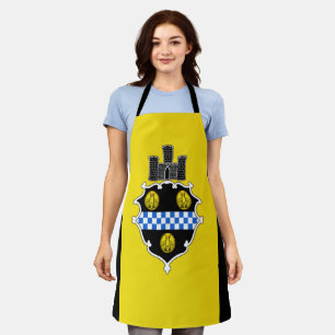 Pittsburgh City flag Apron