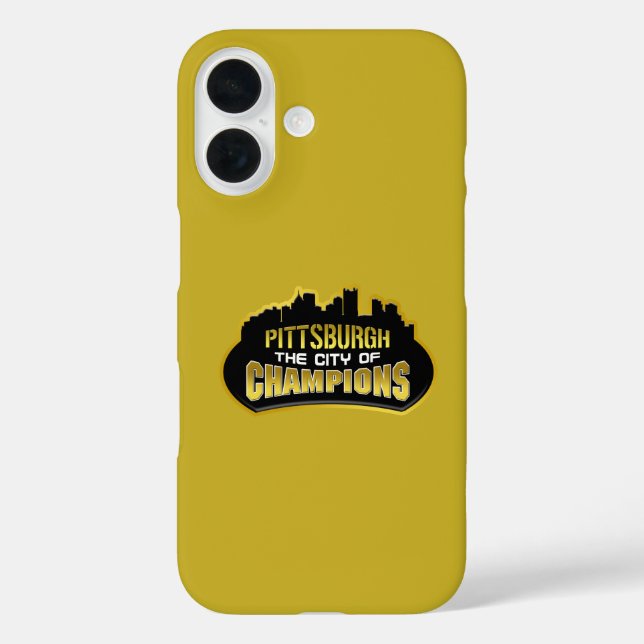 Pittsburgh City of Champs Case-Mate iPhone Case (Back)