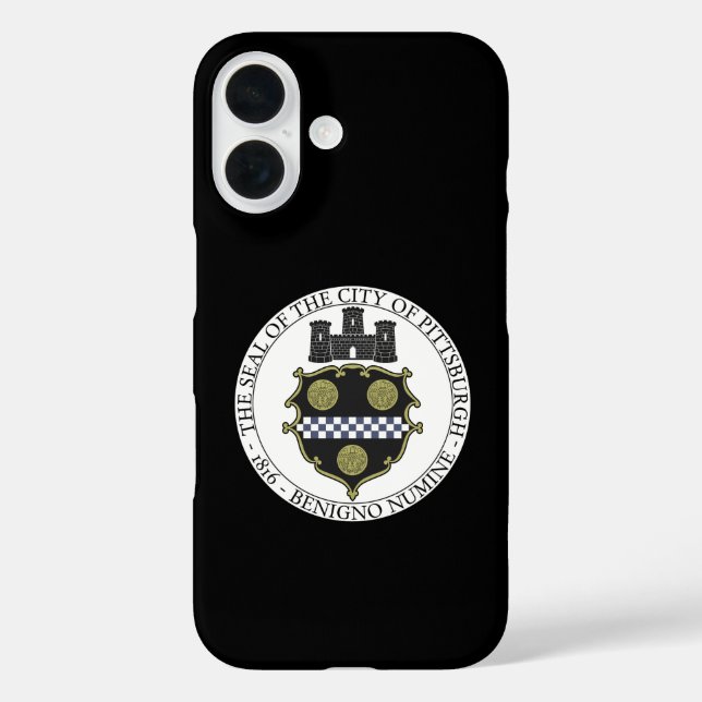Pittsburgh city seal Case-Mate iPhone case (Back)