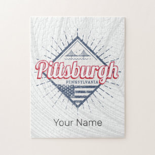 Pittsburgh City United States Pennsylvania USA Jigsaw Puzzle
