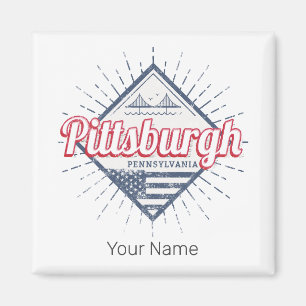 Pittsburgh City United States Pennsylvania USA Magnet