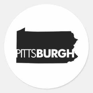 Pittsburgh Classic Round Sticker