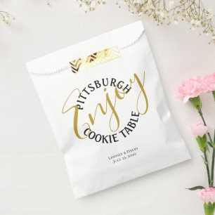 Pittsburgh Cookie Table Favour Bag
