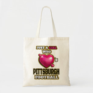 Pittsburgh Football Shirt Retro Vintage Tote Bag
