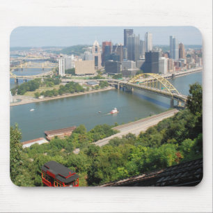 Pittsburgh from Mt. Washington Mouse Pad