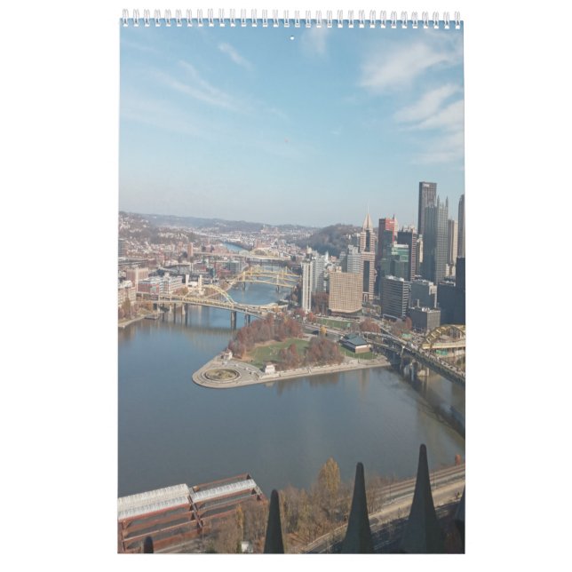 Pittsburgh in her glory calendar (Back)
