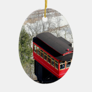 Pittsburgh Incline Plane Ceramic Ornament