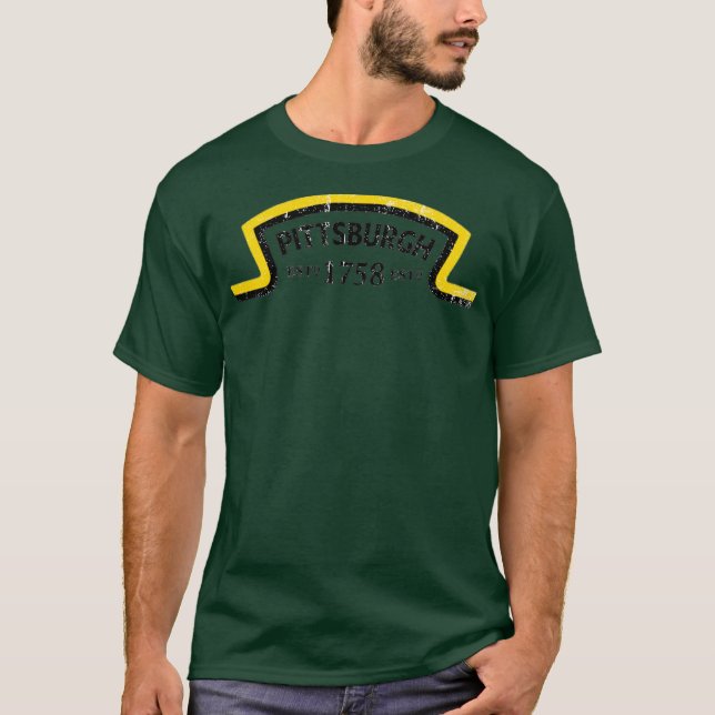 Pittsburgh Ketchup Label T-Shirt (Front)