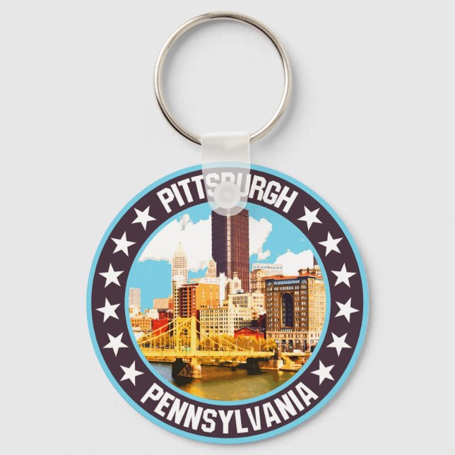 Pittsburgh                                         keychain (Front)