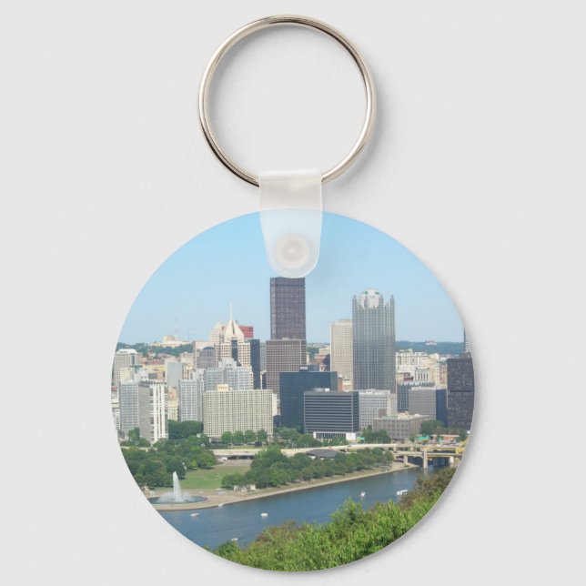 Pittsburgh Keychain (Front)