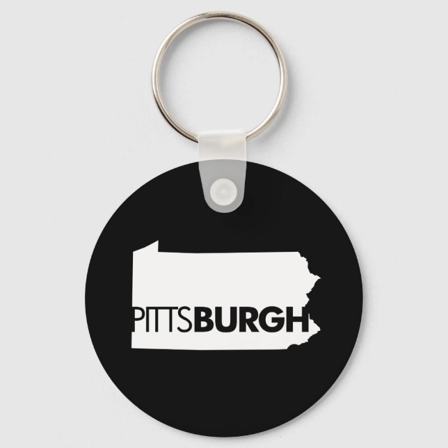 Pittsburgh Keychain (Front)