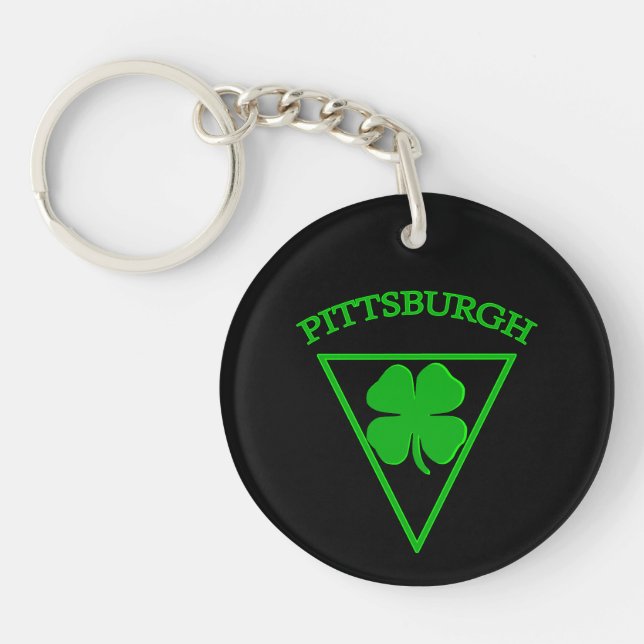 Pittsburgh Luck Keychain (Front)