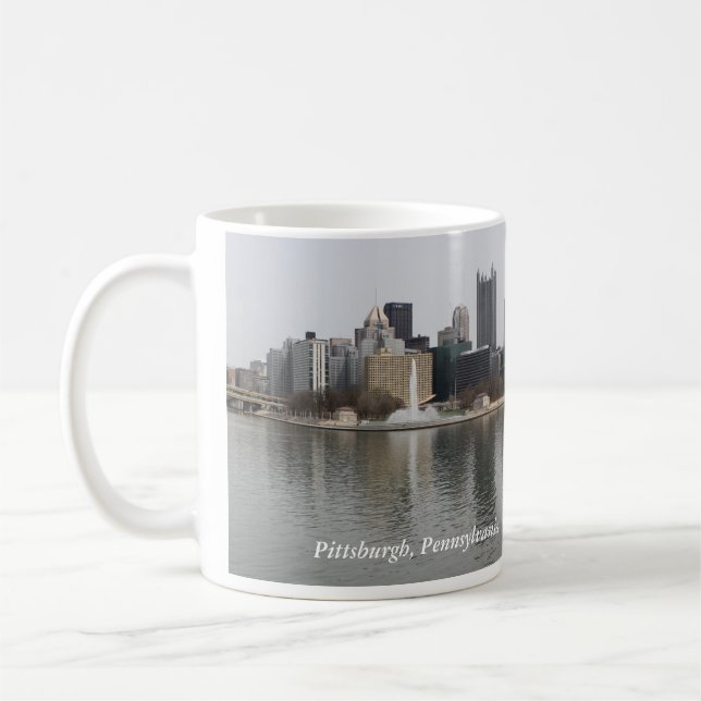Pittsburgh, PA Coffee Mug (Left)