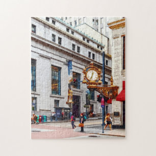 Pittsburgh PA - Corner of Smithfield and Fifth Jigsaw Puzzle