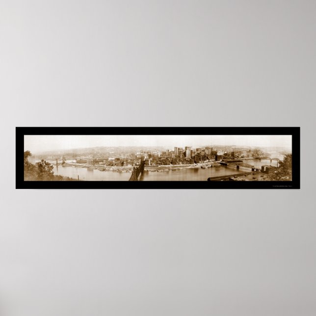 Pittsburgh, PA Photo 1920 Poster (Front)