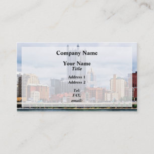 Pittsburgh PA Skyline Business Card