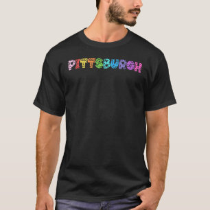 Pittsburgh Pastel Rainbow Gay LGBTQIA+ Men Women B T-Shirt