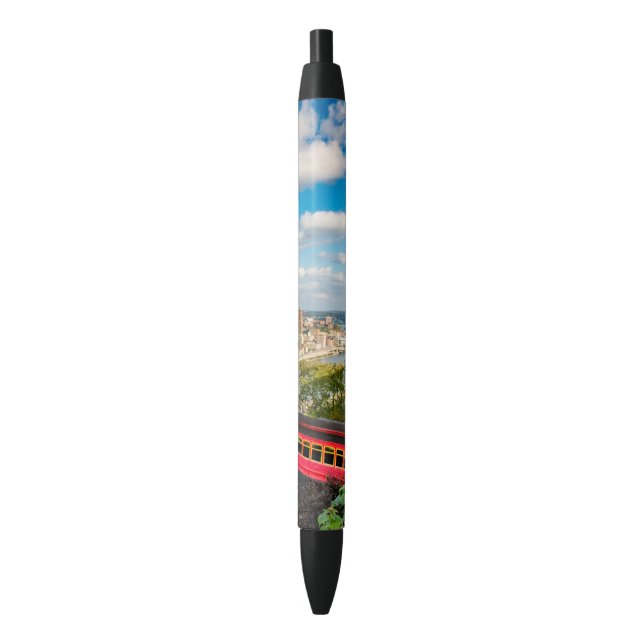 Pittsburgh Pennsylvania  Black Ink Pen (Front Vertical)