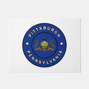 Pittsburgh Pennsylvania Doormat