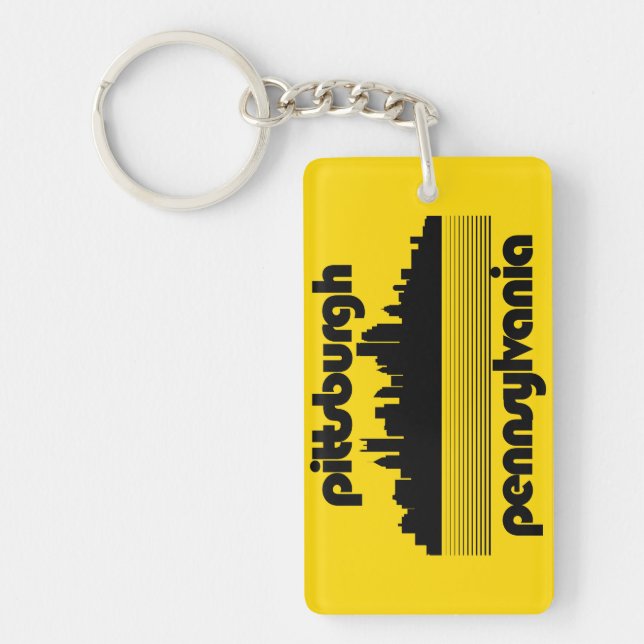 Pittsburgh Pennsylvania Keychain (Front)