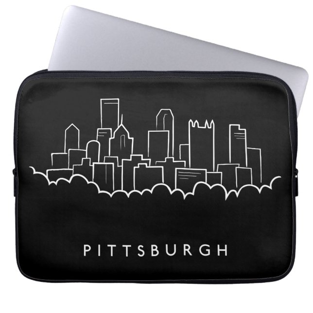 Pittsburgh Pennsylvania Laptop Sleeve (Front)