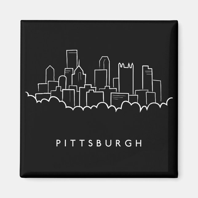 Pittsburgh Pennsylvania Magnet (Front)