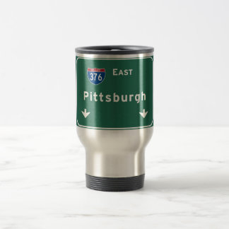 Pittsburgh Pennsylvania pa Interstate Highway : Travel Mug