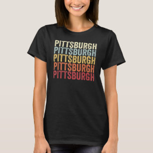 Pittsburgh Pennsylvania Pittsburgh PA Retro Vintag T-Shirt