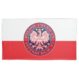 Pittsburgh Pennsylvania Polish Pillowcase