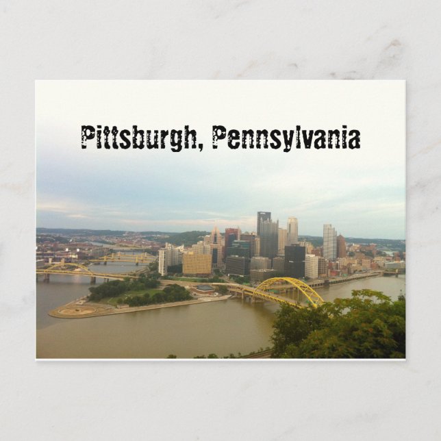 Pittsburgh, Pennsylvania Postcard (Front)