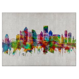 Pittsburgh Pennsylvania Skyline Cutting Board