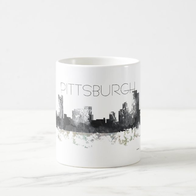 PITTSBURGH PENNSYLVANIA SKYLINE - Drinks Mug (Center)