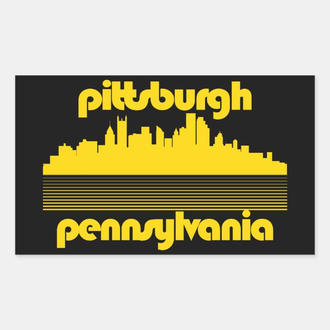 Pittsburgh Pennsylvania Sticker (Front)