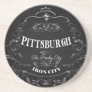 Pittsburgh Pennsylvania - The Smoky City Coaster