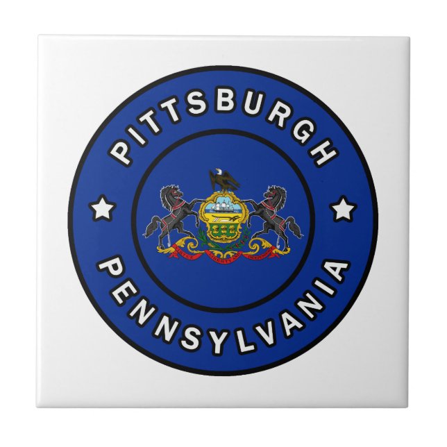 Pittsburgh Pennsylvania Tile (Front)