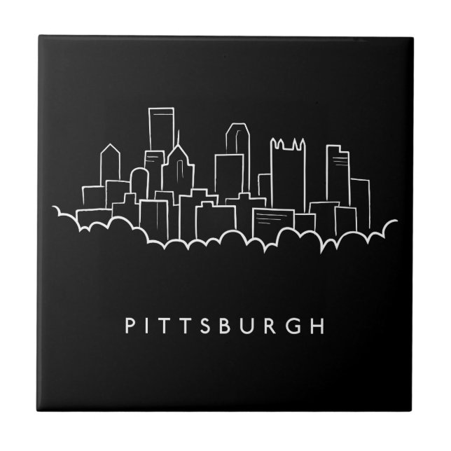 Pittsburgh Pennsylvania Tile (Front)