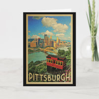Pittsburgh Pennsylvania Vintage Travel