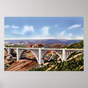 Pittsburgh Pennsylvania Westinghouse Bridge Poster