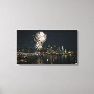 Pittsburgh Photo Wall Canvas Print