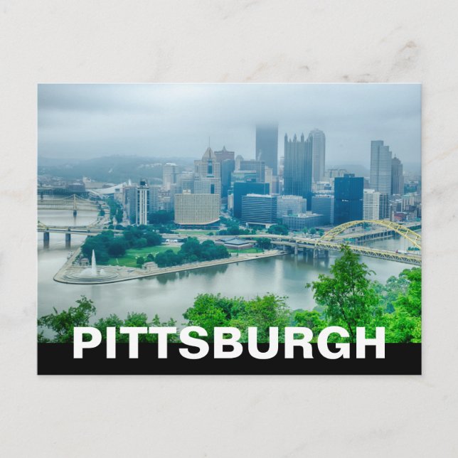 PITTSBURGH POSTCARD (Front)