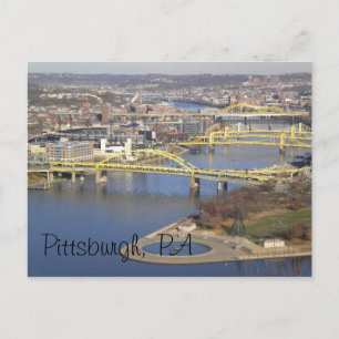pittsburgh postcard