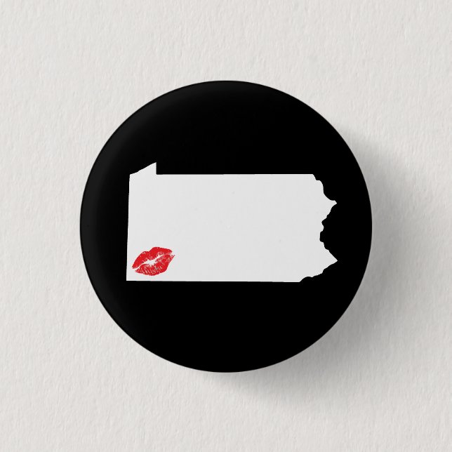 Pittsburgh Pucker Pin (Front)
