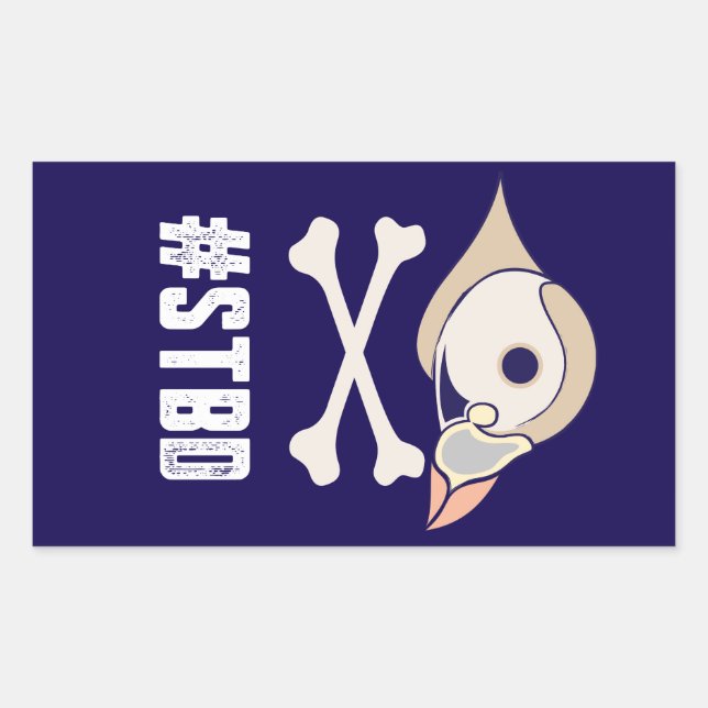 Pittsburgh Puffins #STBD Sticker (Front)