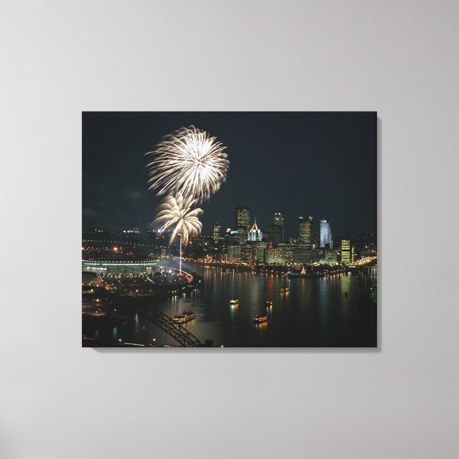 Pittsburgh RARE ! - Impression murale en toile (Recto)