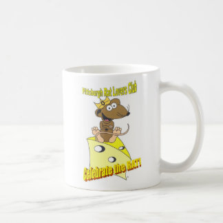 Pittsburgh Rat Lovers Club© Logo Dark Brown Rat Coffee Mug